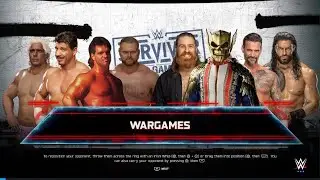 Chris Benoit Eddie Guererro Arn Anderson Ric Flair vs Cody Rhodes Sami Zyan CM Punk Roman Reigns