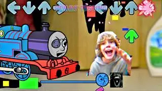 FNF Thomas and Friends ALL PHASES vs 67 KID meme REMIX Sings Sliced Pibby | 67 Song PHONK