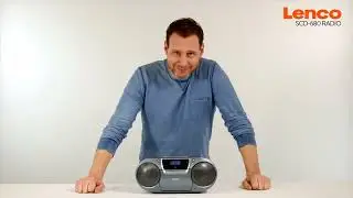 Lenco SCD-680 Radio DAB+ portable - lecteur cassette - CD - USB