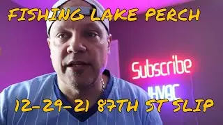 CATCHING LAKE PERCH CHICAGO 12 29 2021: HOW TO CATCH LAKE PERCH CHICAGO AT THE 87TH STREET SLIP