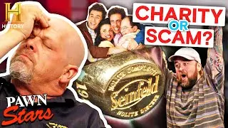 UNBOXING Charity Auction Gold (Seinfeld, Ringo Starr, & More!) | Pawn Stars