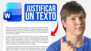 How to JUSTIFY TEXT in Word - Step by Step