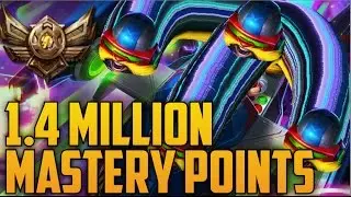Bronze CORKI 1,400,000 MASTERY POINTS- Spectate Highest Mastery Points on Corki