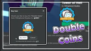Buying Double Coins in Tower of Hell || Roblox