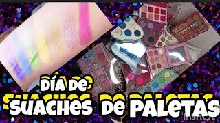 Día de suaches de paletas nuevas 💜💕💙❤️