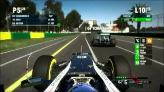 F1 2012 Career Mode Part 1 - Australian Grand Prix