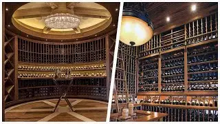 75 Medium Tone Wood Floor And Brick Floor Wine Cellar Design Ideas You'll Love 🔴