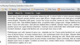 HTML and CSS Tutorial Video 9 - Divs and Spans