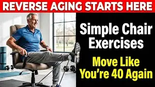 15-Minute Chair Exercises For Seniors: Simple Seated Workout For Over 60s - Fitness Workout