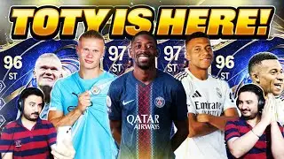 TOTY Attackers FUT Champs LIVE! 💎 My 1st TOTY 😱 Icons Team 1 + Men & Women TOTY
