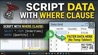 Generate INSERT & UPDATE Scripts in SQL Server (No Temp Tables Needed)