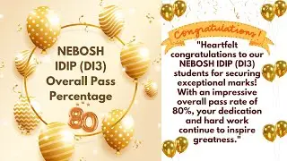 #NEBOSH #IDIP #OSH #Exam #Certificate Achievements | Congratulations to Our Top Scorers! #di3 #pass