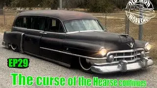 The Curse of the Hearse continues 1950 Cadillac resurrection part 29
