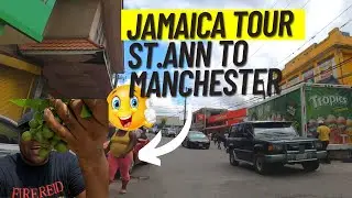 St.Ann Parish to Manchester Parish Jamaica in July 2022