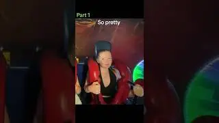 She prepares to ride slingshot 🍒🤭 #airbags #screamandlaugh #slingshotthrills #heartpounding #girls