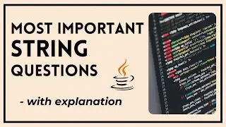 ICSE questions of string (part - 1) || class 10th boards