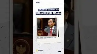 Actus reus dan mens rea dalam hukum pidana