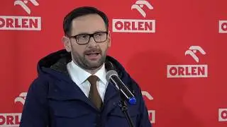 Konferencja prasowa prezesa PKN ORLEN Daniela Obajtka w Jedliczu (17.03.2020)