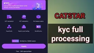 catstar kyc verification 😍cat star new update today - catstar kyc update
