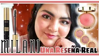 ⭐ Nueva Mascara MILANI HIGHLY RATED Y BAKED BLUSHES | Reseña - Tefy Villatoro