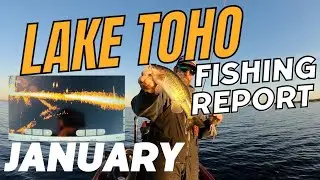 Lake Toho in January: Fishing Report with Livescope and map study