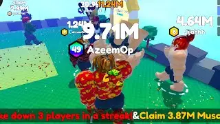 Eat Pizza to Grow GIGACHAD - Becoming GIGACHAD with 10.77M Points in Roblox