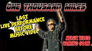 One Thousand Miles | Yo Yo Honey Singh | Live | Millionaire Tour Kolkata 2025