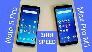 2019 Speed Test Redmi Note 5 Pro 4GB vs Max Pro M1 4GB