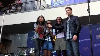 CHINA ANNE, LAURYN and SIERRA McCLAIN On Stage at the NBT Tour!