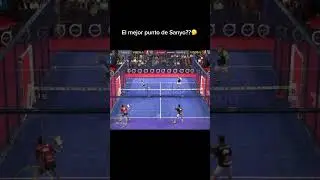 Es el mejor punto de Sanyo?🤔 #padel #sanyo #worldpadeltour #padelreview #padeldeoroyt