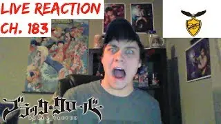 BLACK CLOVER MANGA CHAPTER 183 VIZ LIVE REACTION