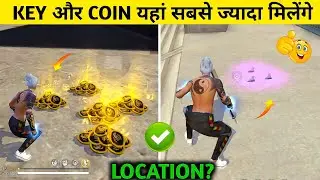 Free Fire Arsenal Key & FF COIN Kaha Milte Hai | Map Location | FF COIN Sabse jyada kaha milte hai