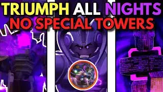Как я получил значок TRIUMPH ALL NIGHTS без особых башен | TDS Null & Void