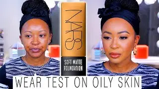 NARS SOFT MATTE FOUNDATION REVIEW + WEAR TEST ON OILY SKIN | NEW MAKEUP RELEASES 2020 ♡ Fayy Lenee