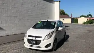 White 2014 Chevy Spark For Sale With A Manual Transmission