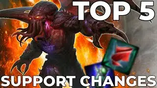 TOP 5 CHANGES NEEDED FOR SMITE SUPPORT! SEASON 9 CHANGES WANTED!