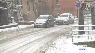 Chieti - Neve, disagi per la viabilità