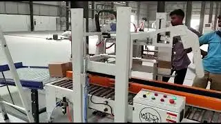 Nido Fully Automatic Carton Flap Folding Machine | End Of line Packaging