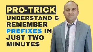 prefixes, Definition, Trick to remember, table1.4 of part 1