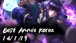Best Annie Korea Mid vs Viktor | Korea High Elo Replays