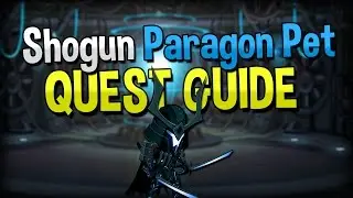 Shogun Paragon Pet QUEST GUIDE/HOW TO GET AQW AdventureQuest Worlds