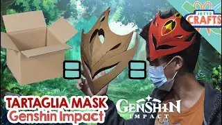 Tartaglia Cardboard Mask Tutorial