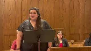 O Holy Night, Ryan Colbert, soprano