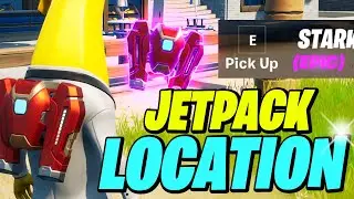 Jetpack Location & Gameplay (Fortnite Stark Industries Jetpack)