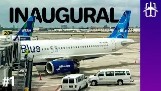 JetBlue Inaugural Flight Experience | A320 Trip report JFK-BOI