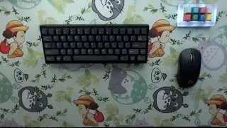 SINGAKBD Unikorn R2.2 with lubed OP Blacks Typing Sounds