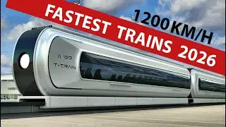 Train speed: The fastest high speed train in the world 2025