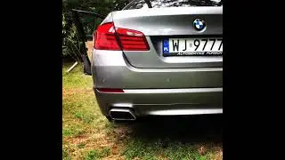 Bmw f10 550i stock exhaust with downpipes