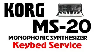 KORG MS 20 Keybed Service