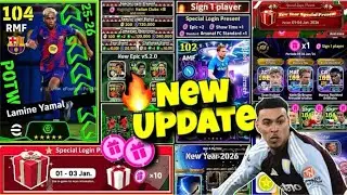 New Update ล่าสุด กิจกรรม เเจกนักเตะ และอื่นๆ/efootball2026/นักบอลพันล้าน